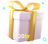 Receba seus bônus de boas-vindas no 20br